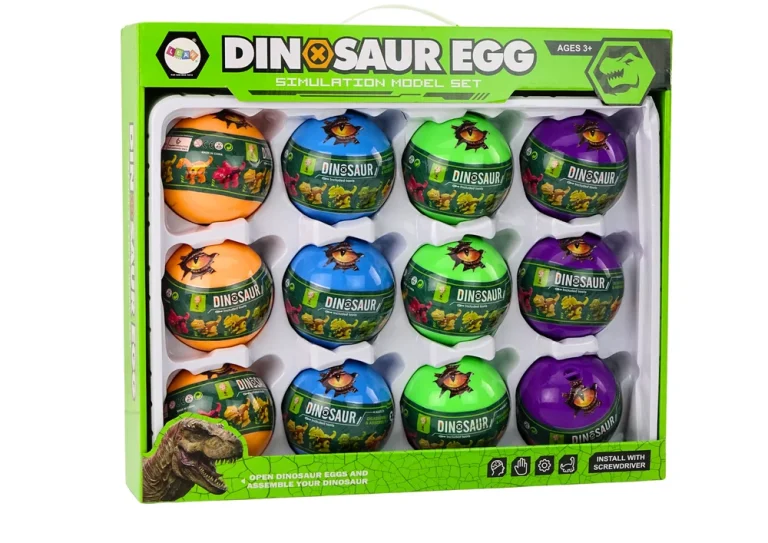 Set Jaja Dinosaura Za Sastavljanje 12 Kom 3