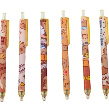 Set Kemijskih Olovaka Kapibara, 6 Komada, Plava Tinta 2