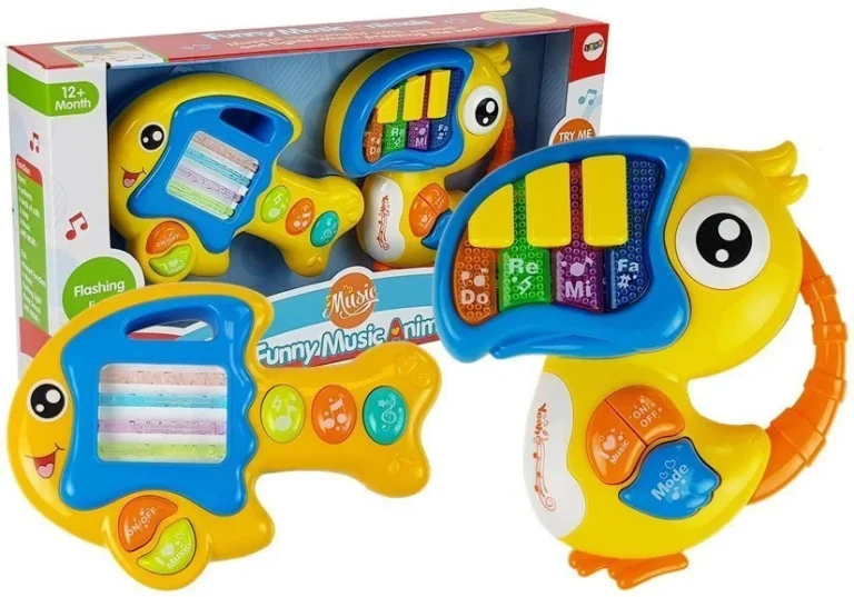 Set Klavir Papiga I Gitara Riba Na Baterije 1