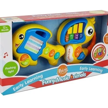 Set Klavir Papiga I Gitara Riba Na Baterije 5