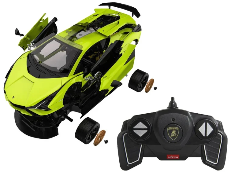 Set Kocki Lamborghini Sian Na Daljinsko Upravljanje, Rastar 1:18 5