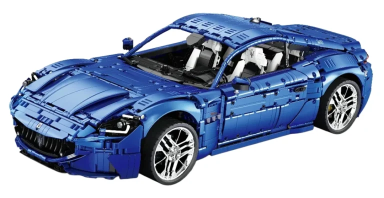 Set Kockica Maserati Plavi 5480 Dijelova 2