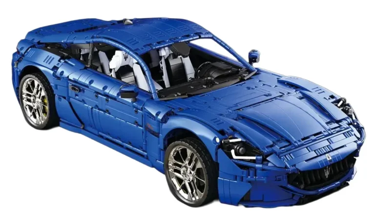 Set Kockica Maserati Plavi 5480 Dijelova 3