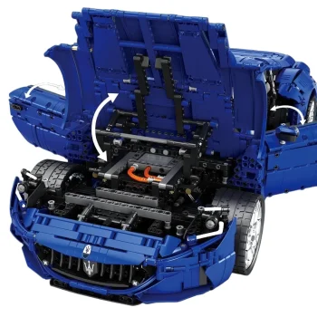 Set Kockica Maserati Plavi 5480 Dijelova 5