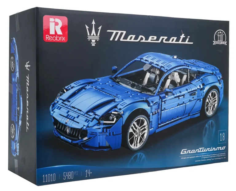 Set Kockica Maserati Plavi 5480 Dijelova 8