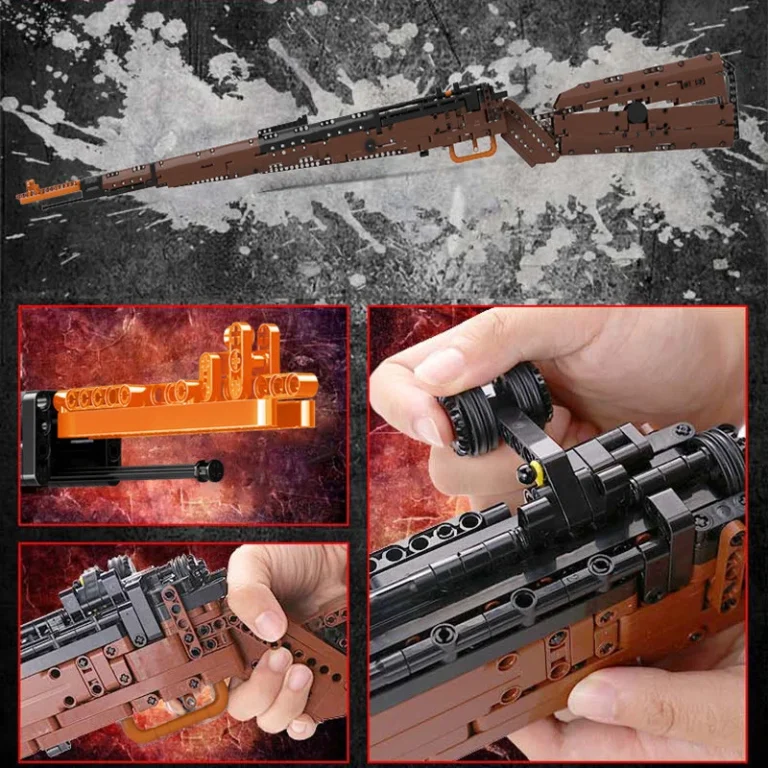 Set Kockica Mauser 98k 1117 Dijelova 14+ 9