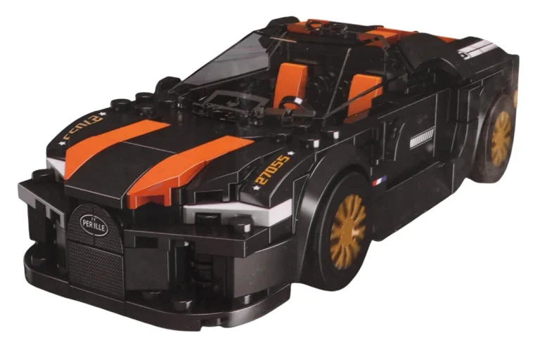 Set Kockica Mold King 27055 Sportski Automobil Crni 386 Dijelova 2