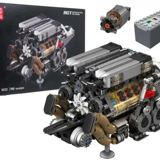 Set Kockica Motor W16, 955 Dijelova 14+ 1