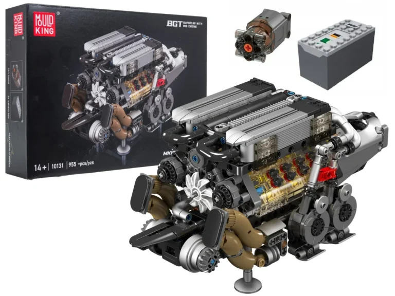 Set Kockica Motor W16, 955 Dijelova 14+ 1