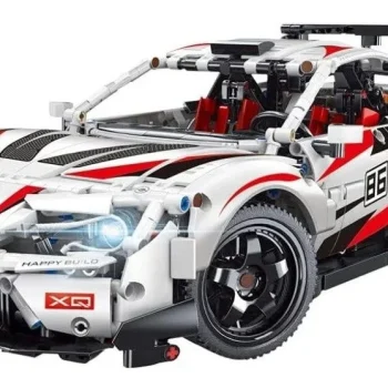 Set Kockica Super Car Gt86 2586 Dijelova Bijeli 8+ 2