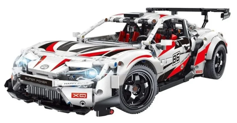 Set Kockica Super Car Gt86 2586 Dijelova Bijeli 8+ 2