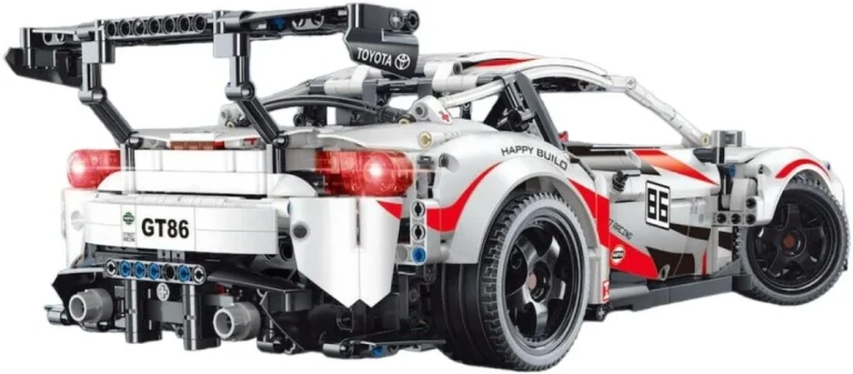 Set Kockica Super Car Gt86 2586 Dijelova Bijeli 8+ 3