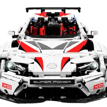 Set Kockica Super Car Gt86 2586 Dijelova Bijeli 8+ 4