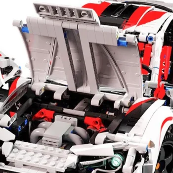 Set Kockica Super Car Gt86 2586 Dijelova Bijeli 8+ 5