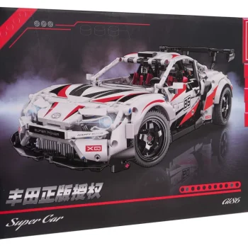 Set Kockica Super Car Gt86 2586 Dijelova Bijeli 8+ 7