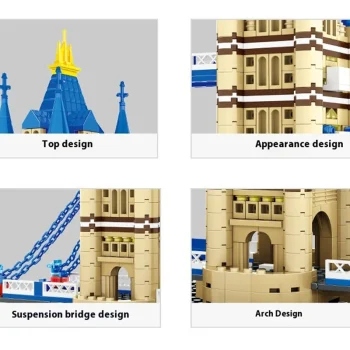 Set Kockica Tower Bridge, 1054 Dijela 5