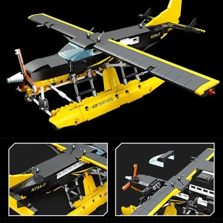 Set Kockica Avion 739 Dijelova 6+ 6