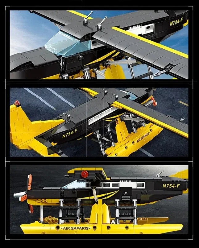 Set Kockica Avion 739 Dijelova 6+ 8