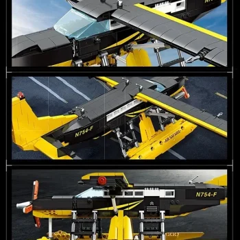 Set Kockica Avion 739 Dijelova 6+ 8