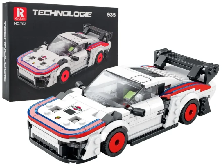 Set Kockica Bijeli Sportski Automobil, 346 Dijelova 1