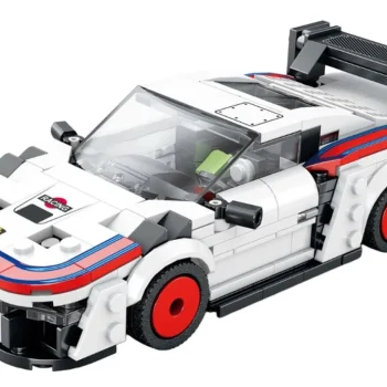 Set Kockica Bijeli Sportski Automobil, 346 Dijelova 2