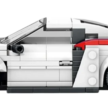 Set Kockica Bijeli Sportski Automobil, 346 Dijelova 4
