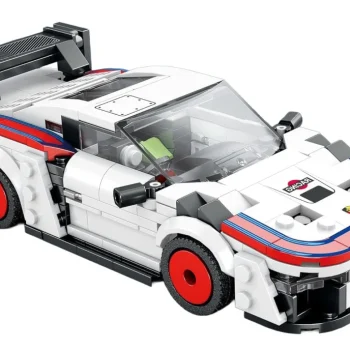 Set Kockica Bijeli Sportski Automobil, 346 Dijelova 5