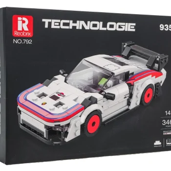 Set Kockica Bijeli Sportski Automobil, 346 Dijelova 7
