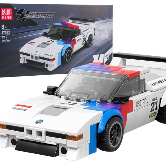 Set Kockica Bijeli Sportski Automobil, 411 Dijelova 1