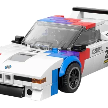 Set Kockica Bijeli Sportski Automobil, 411 Dijelova 2