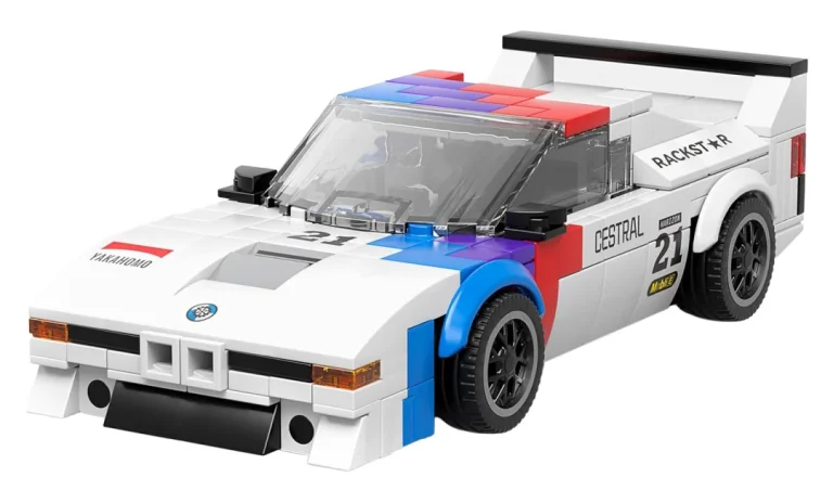 Set Kockica Bijeli Sportski Automobil, 411 Dijelova 2