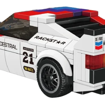 Set Kockica Bijeli Sportski Automobil, 411 Dijelova 3