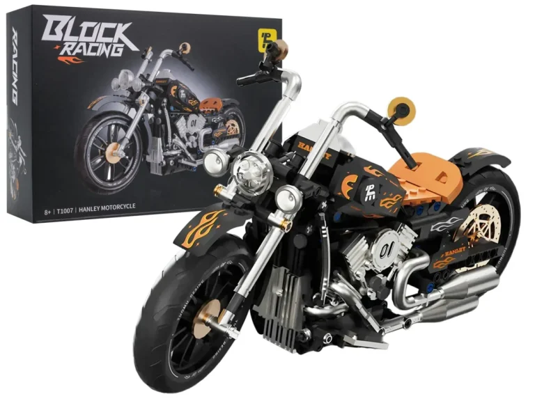 Set Kockica Crni Motocikl, 455 Dijelova 1
