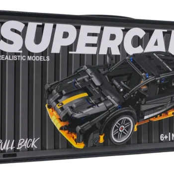 Set Kockica Crni Sportski Automobil, 589 Dijelova 10