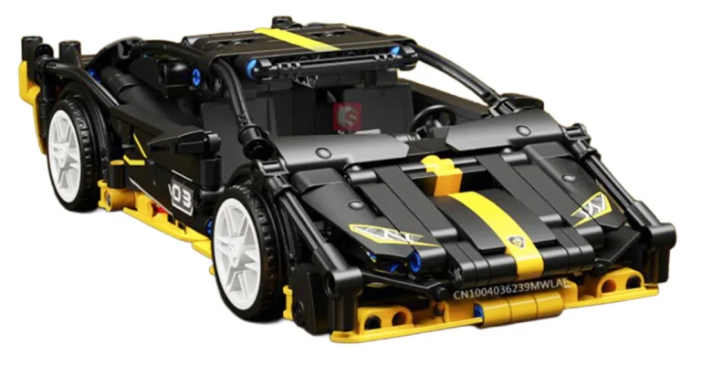 Set Kockica Crni Sportski Automobil, 589 Dijelova 2