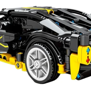Set Kockica Crni Sportski Automobil, 589 Dijelova 5