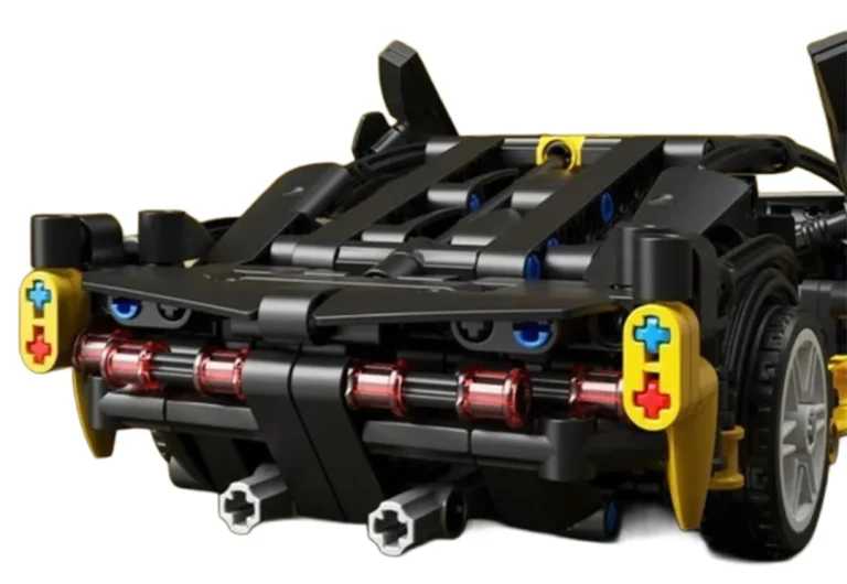 Set Kockica Crni Sportski Automobil, 589 Dijelova 8