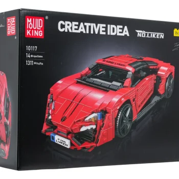 Set Kockica Crveni Sportski Automobil, 1311 Dijelova 10