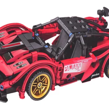 Set Kockica Crveni Sportski Automobil, 482 Dijela 2