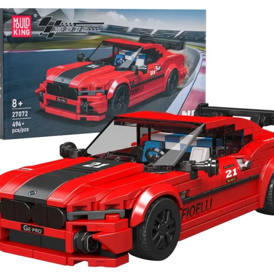 Set Kockica Crveni Sportski Automobil, 494 Dijela 1