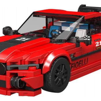 Set Kockica Crveni Sportski Automobil, 494 Dijela 2