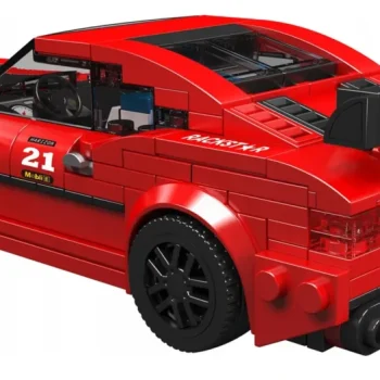 Set Kockica Crveni Sportski Automobil, 494 Dijela 3