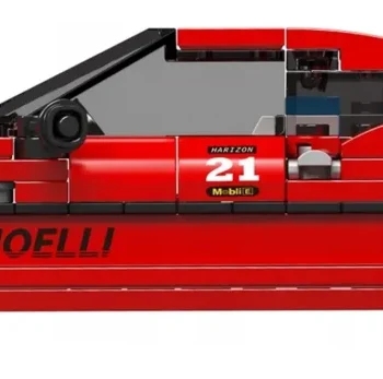 Set Kockica Crveni Sportski Automobil, 494 Dijela 5