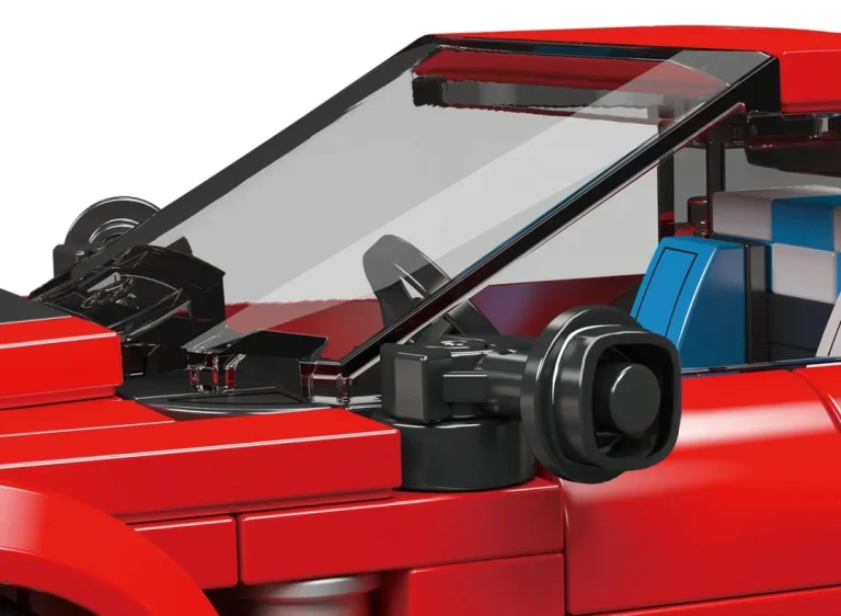 Set Kockica Crveni Sportski Automobil, 494 Dijela 6