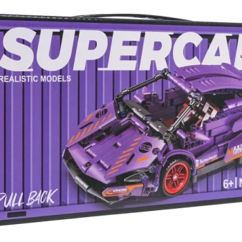 Set Kockica Ljubičasti Sportski Automobil, 470 Dijelova 10