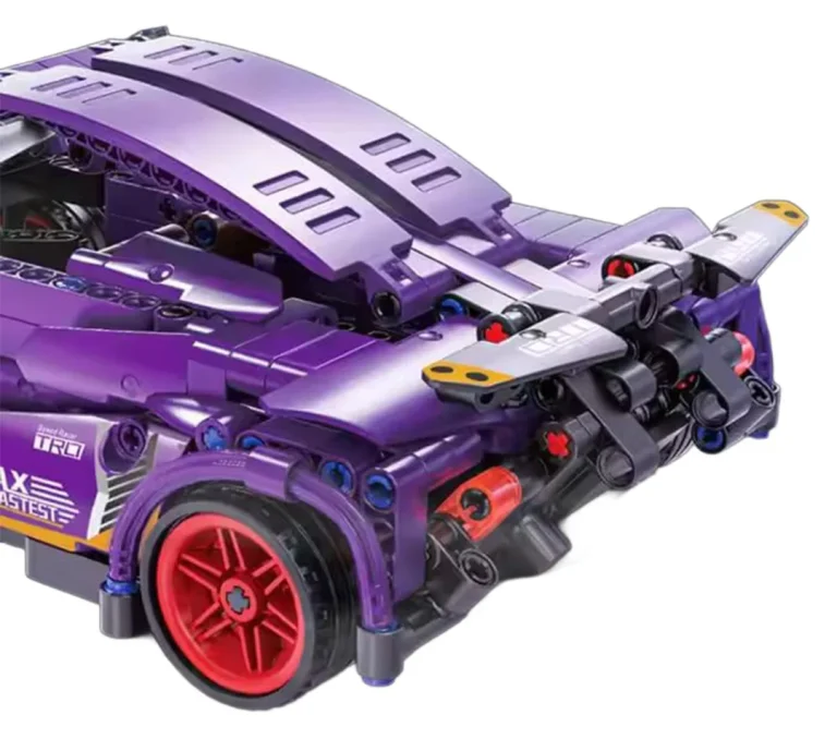 Set Kockica Ljubičasti Sportski Automobil, 470 Dijelova 6