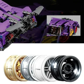 Set Kockica Ljubičasti Sportski Automobil, 470 Dijelova 9