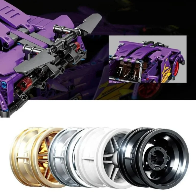 Set Kockica Ljubičasti Sportski Automobil, 470 Dijelova 9