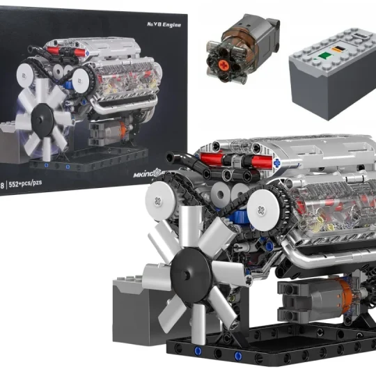 Set Kockica Motor V8, 552 Dijela 1