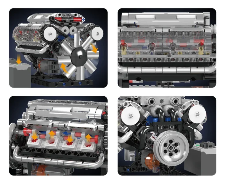 Set Kockica Motor V8, 552 Dijela 7